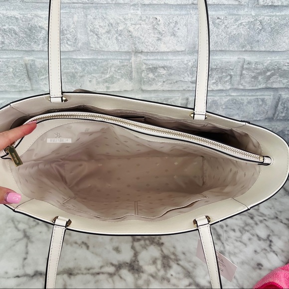 Kate Spade Lily Blooms Large Laptop Tote Shoulder Bag - Picture 6 of 11